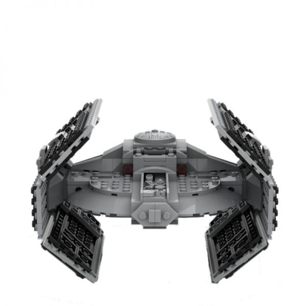 TIE Advanced x1 (TIE/AD) STAR WARS MOC-71736 by scruffybrickherder with 488 pieces