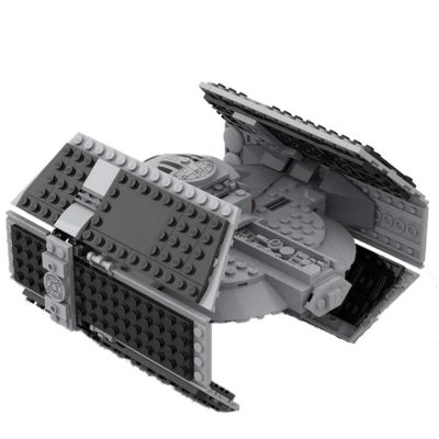 TIE Advanced x1 (TIE/AD) STAR WARS MOC-71736 by scruffybrickherder with 488 pieces
