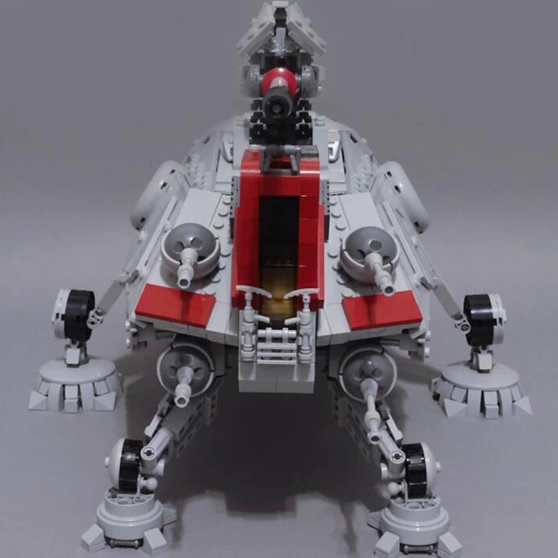 Micro Series AT-AT Walker Star Wars MOC-75372 by obiwanklemmobi with 533  pieces - MOC Brick Land