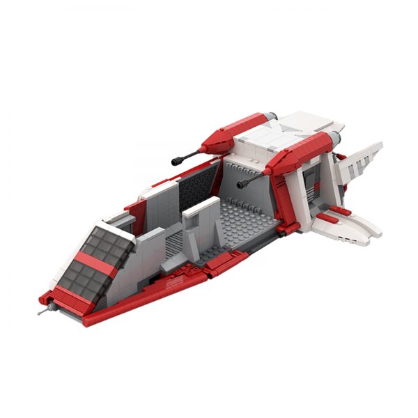Republic Troop Transport STAR WARS MOC-73037 by ThrawnsRevenge with 1135 pieces