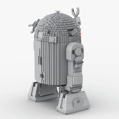 UCS Concept R2-D2 STAR WARS MOC-73905 by bowdbricks with 3796 pieces