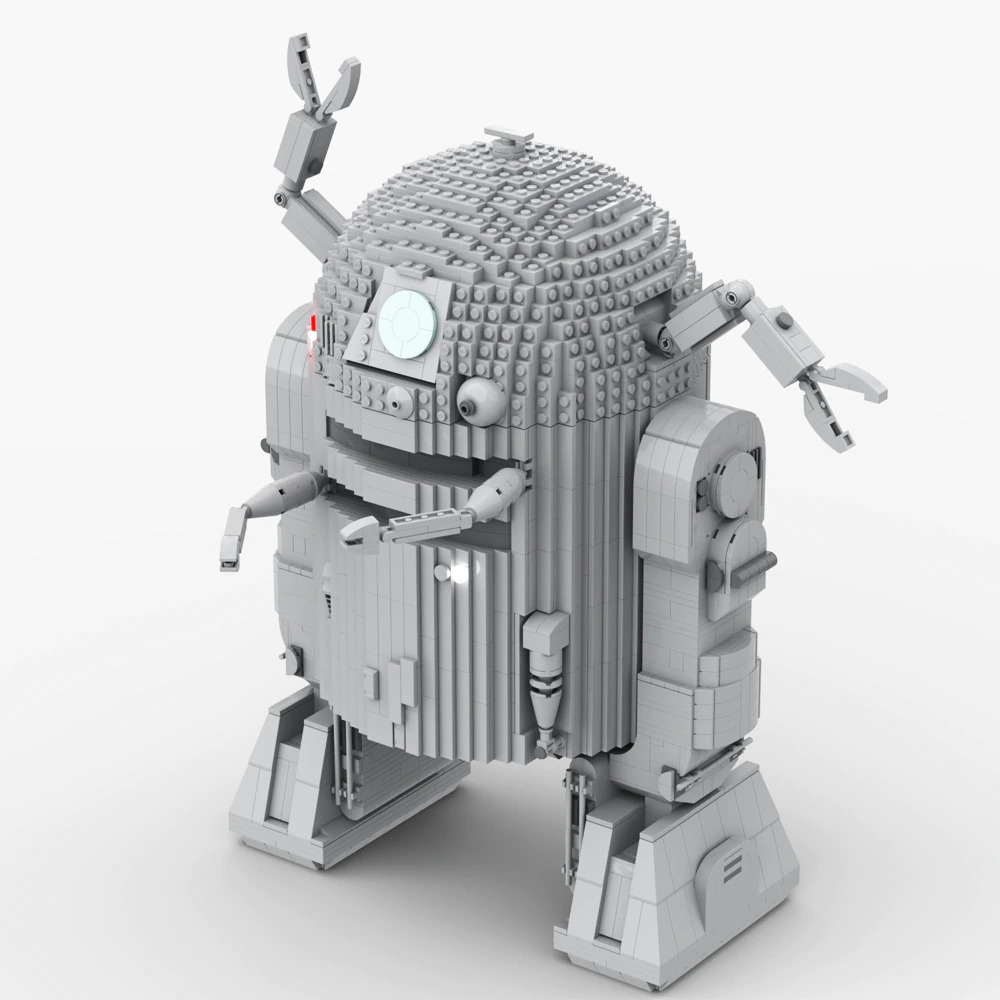 UCS Concept R2-D2 STAR WARS MOC-73905 by bowdbricks with 3796 pieces