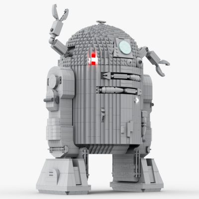 UCS Concept R2-D2 STAR WARS MOC-73905 by bowdbricks with 3796 pieces