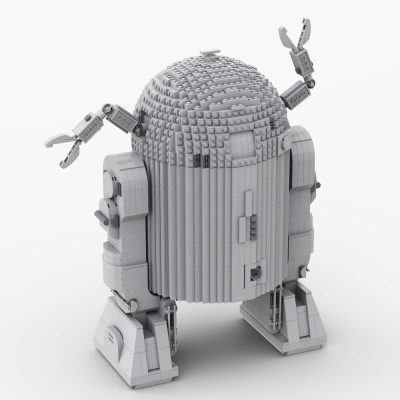 UCS Concept R2-D2 STAR WARS MOC-73905 by bowdbricks with 3796 pieces