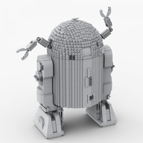 UCS Concept R2-D2 STAR WARS MOC-73905 by bowdbricks with 3796 pieces