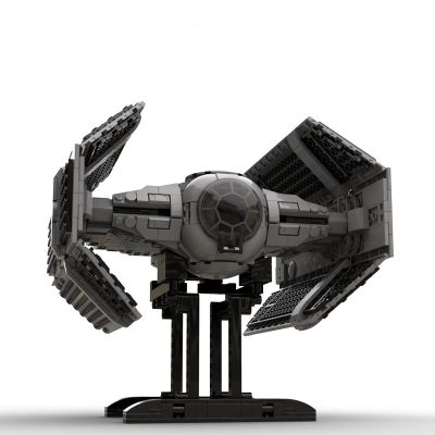 TIE / AD Advanced x1 (Vader’s Ship) STAR WARS MOC-74856 by thomin with 1331 pieces