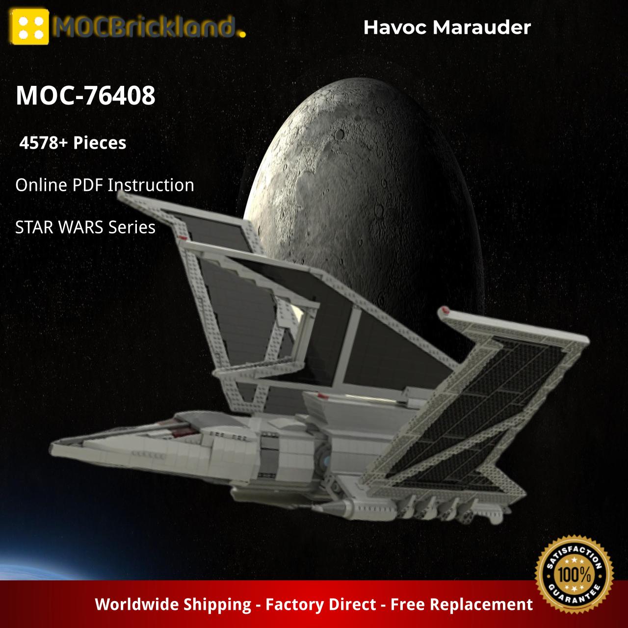 Havoc Marauder STAR WARS MOC-76408 by Bit with 4578 pieces
