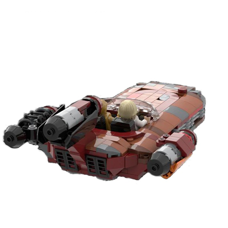 Luke’s X-34 Landspeeder STAR WARS MOC-79226 by thomin with 377 pieces Luke’s X-34 Landspeeder STAR WARS MOC-79226 by thomin with 377 pieces