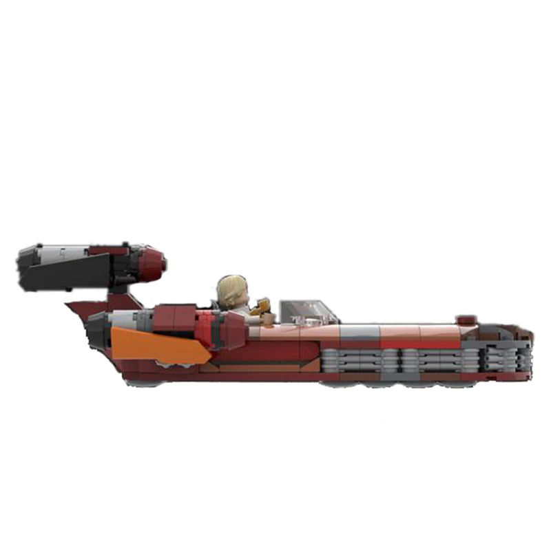 Luke’s X-34 Landspeeder STAR WARS MOC-79226 by thomin with 377 pieces Luke’s X-34 Landspeeder STAR WARS MOC-79226 by thomin with 377 pieces