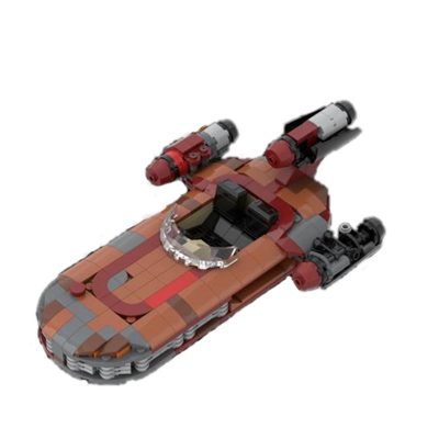 Luke’s X-34 Landspeeder STAR WARS MOC-79226 by thomin with 377 pieces