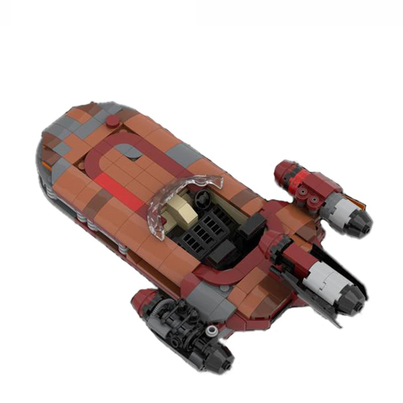 Luke’s X-34 Landspeeder STAR WARS MOC-79226 by thomin with 377 pieces Luke’s X-34 Landspeeder STAR WARS MOC-79226 by thomin with 377 pieces