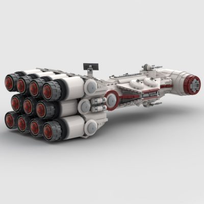 Tantive-IV STAR WARS MOC-79352 by Brick_boss_pdf WITH 2311 PIECES