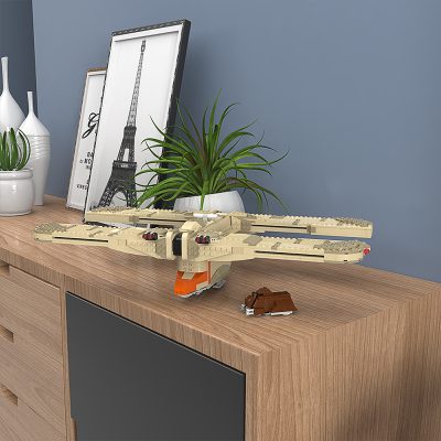 Landing Craft STAR WARS MOC-8001 by Jaydenirwin WITH 698 PIECES