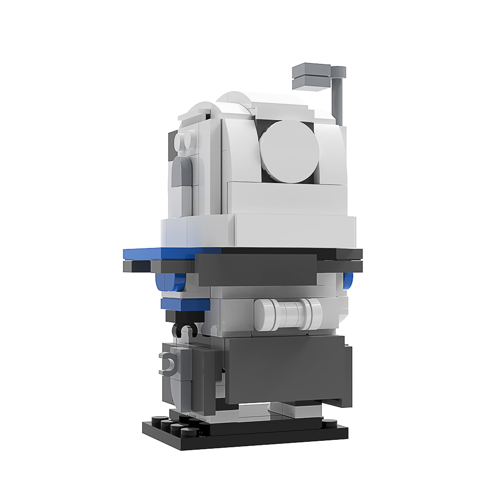 Capitaine Rex in BrickHeadz Style STAR WARS MOC-83166 with 173 pieces Capitaine Rex in BrickHeadz Style STAR WARS MOC-83166 with 173 pieces