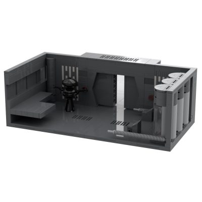 Imperial Corridor System Medic Bay Star Wars MOC-83419 by Brick_boss_pdf with 352 pieces