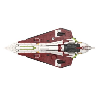Custom UCS Obi-Wan’s Starfighter STAR WARS MOC-86201 by MooreBrix with 1502 pieces