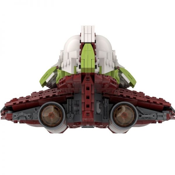 Custom UCS Obi-Wan’s Starfighter STAR WARS MOC-86201 by MooreBrix with 1502 pieces