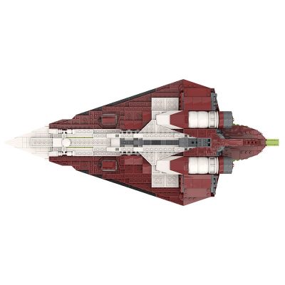Custom UCS Obi-Wan’s Starfighter STAR WARS MOC-86201 by MooreBrix with 1502 pieces