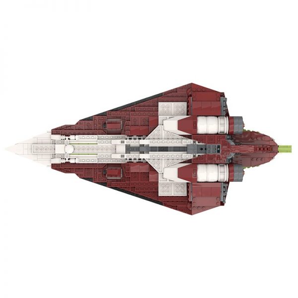 Custom UCS Obi-Wan’s Starfighter STAR WARS MOC-86201 by MooreBrix with 1502 pieces