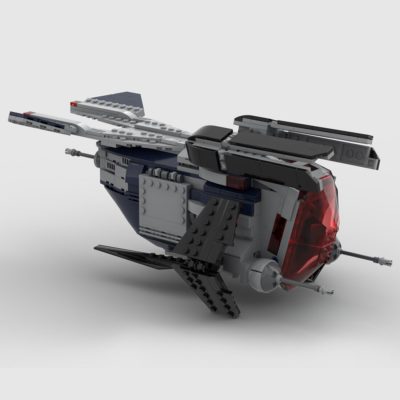 Clone Police Gunship LAAT/LE STAR WARS MOC-88381 by Brick_boss_pdf WITH 574 PIECES