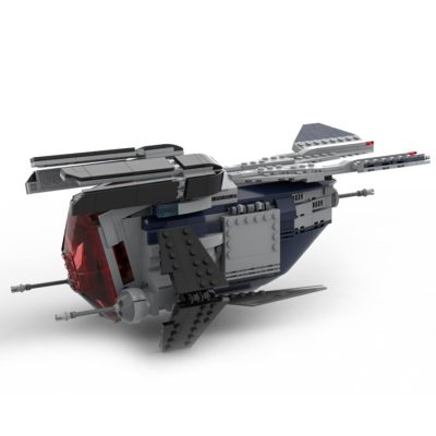 Clone Police Gunship LAAT/LE STAR WARS MOC-88381 by Brick_boss_pdf WITH 574 PIECES