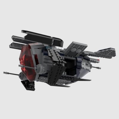 Clone Police Gunship LAAT/LE STAR WARS MOC-88381 by Brick_boss_pdf WITH 574 PIECES