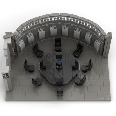 Death Conference Room STAR WARS MOC-89781 WITH 740 PIECES