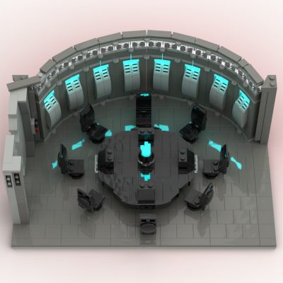 Death Conference Room STAR WARS MOC-89781 WITH 740 PIECES