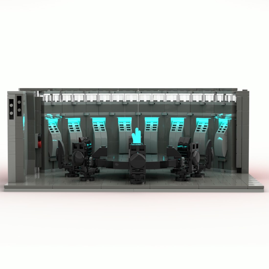 Death Conference Room STAR WARS MOC-89781 WITH 740 PIECES Death Conference Room STAR WARS MOC-89781 WITH 740 PIECES
