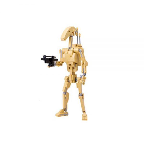 Custom Star Wars Battle Droid STAR WARS MOC-89834 WITH 309 PIECES