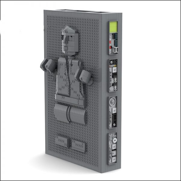 HanSolo in Carbonite Mega Figure Star Wars MOC-94303 by Albo.Lego with 1717 pieces
