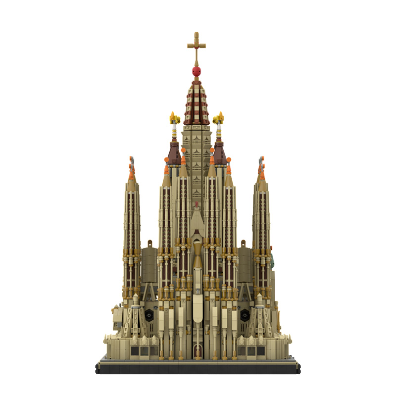 Sagrada Familia MOC-65795 Modular Building with 10055 Pieces