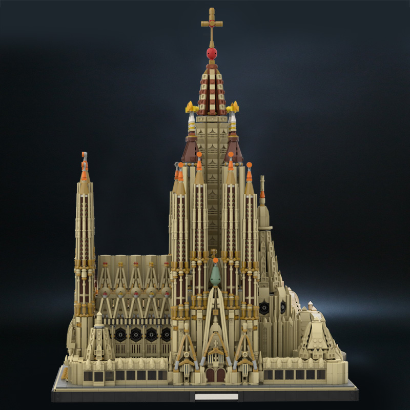 Sagrada Familia MOC-65795 Modular Building with 10055 Pieces