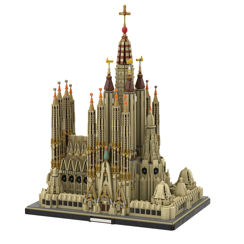 Sagrada Familia MOC-65795 Modular Building with 10055 Pieces