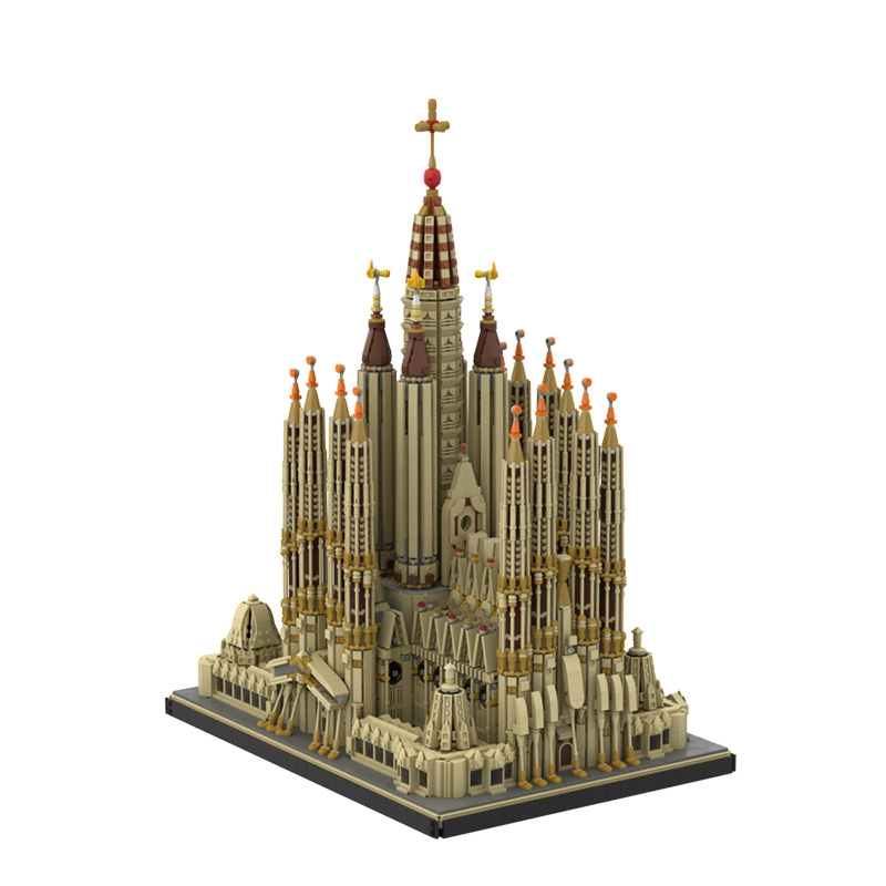 Sagrada Familia MOC-65795 Modular Building with 10055 Pieces