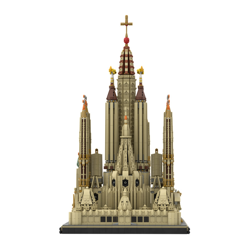 Sagrada Familia MOC-65795 Modular Building with 10055 Pieces