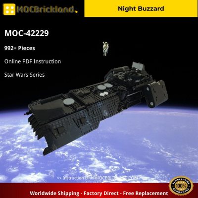 Night Buzzard STAR WARS MOC-42229 by renegade369 with 992 pieces