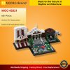 Back to the Future II Skyline Architecture MODULAR BUILDING MOC-42821 by Custominstructions WITH 666 PIECES