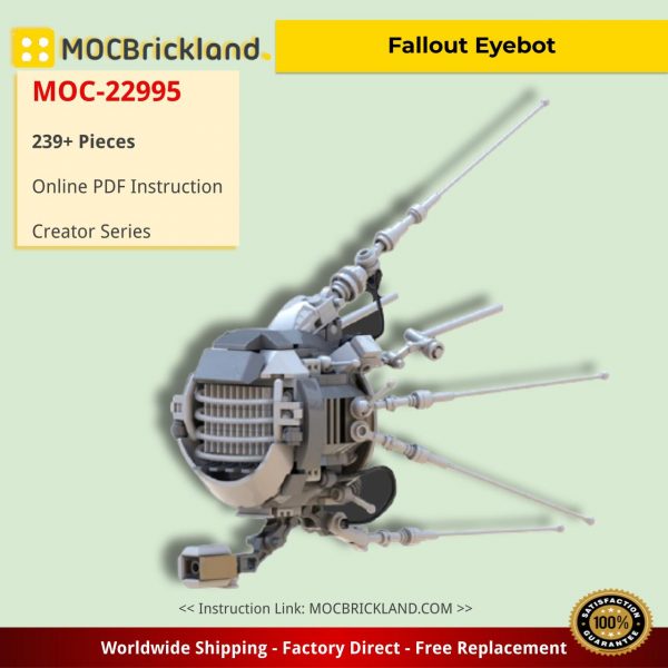 Fallout Eyebot Creator MOC-22995 by daarken WITH 239 PIECES
