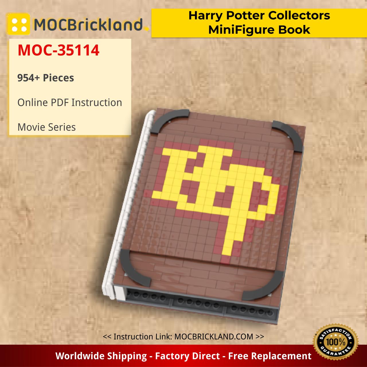 Harry Potter Collectors MiniFigure Book Movie MOC-35114 by gabizon WITH 954 PIECES