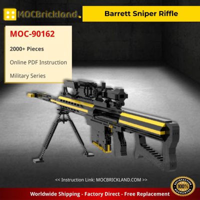 Barrett Sniper Riffle Military MOC-90162 with 2000 pieces