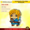 Link (Breath of the Wild) BrickHeadz Creator MOC-61395 by Stormythos with 248 pieces