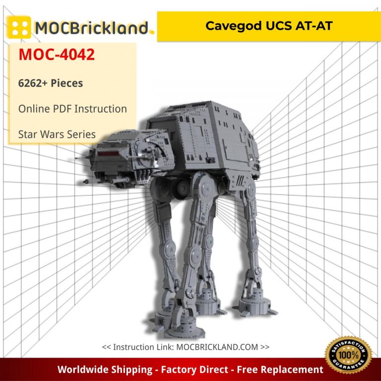 Cavegod UCS AT-AT Star Wars MOC-4042 By Cjd_223 WITH 6262 PIECES - MOC ...