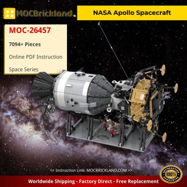 NASA Apollo Spacecraft Space MOC-26457 with 7094 Pieces