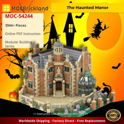 The Haunted Manor Modular Buildings MOC-54244 By ZeRadman With 3944 Pieces
