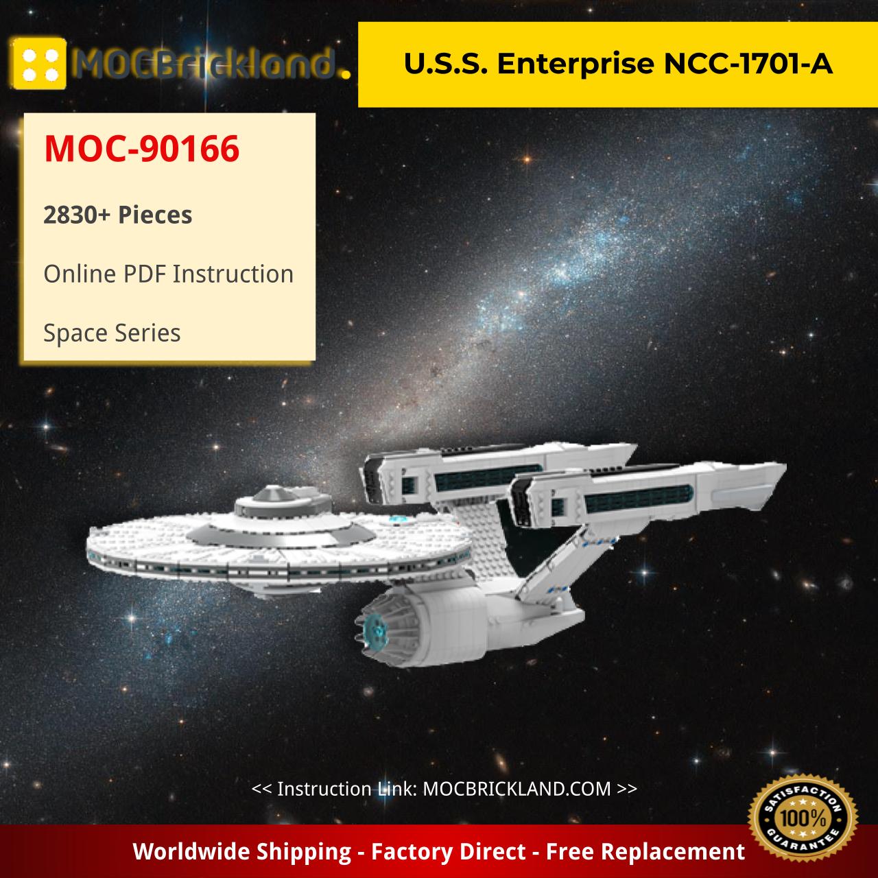 U.S.S. Enterprise NCC-1701-A Space MOC-90166 WITH 2830 PIECES
