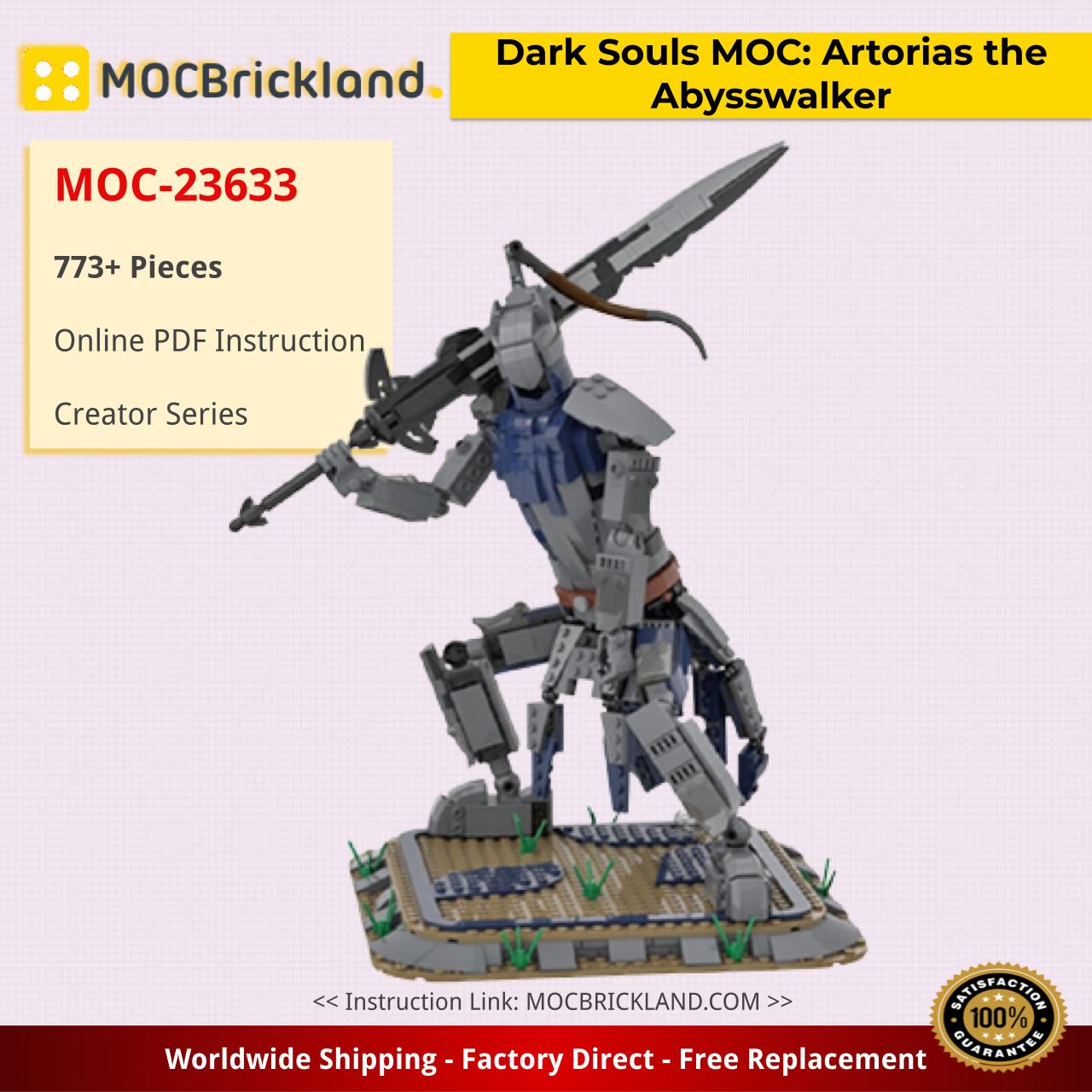 Dark Souls MOC: Artorias the Abysswalker Creator MOC-23633 by SkywardBrick WITH 773 PIECES