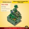 Micro world #1: Wooded hills (1:125 scale) Creator MOC-51935 by Mobilbenja WITH 862 PIECES
