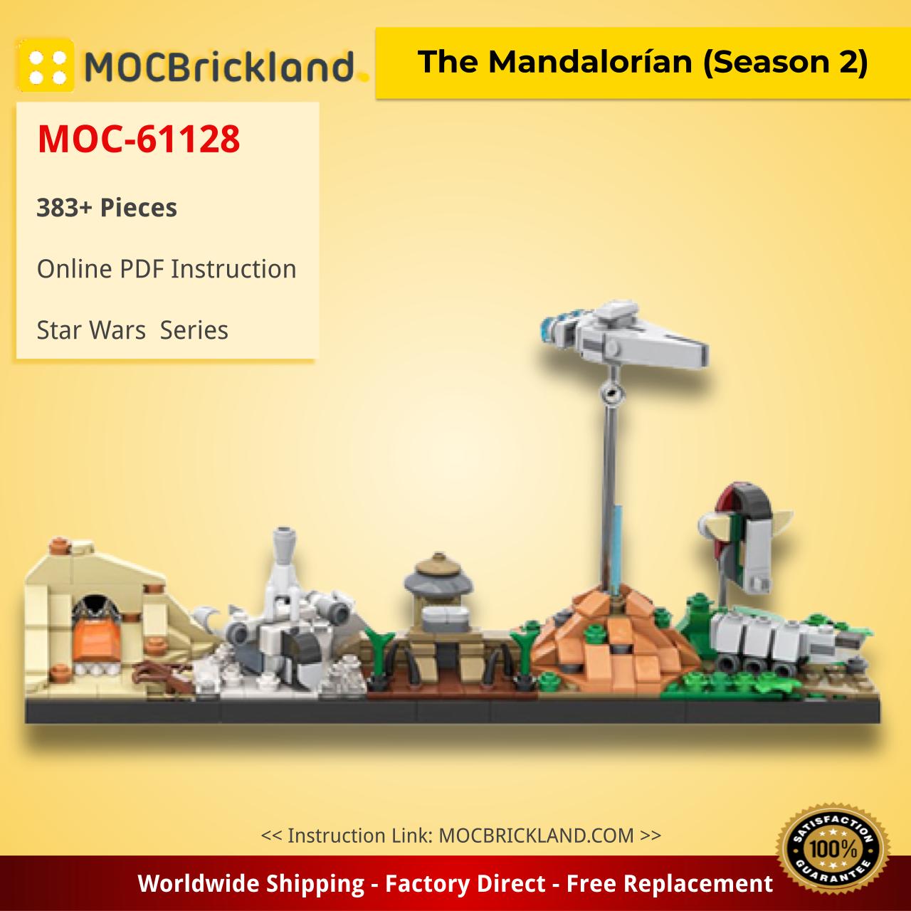 The Mandalorían (Season 2) Star Wars MOC-61128 by benbuildslego WITH 383 PIECES