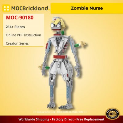 Zombie Nurse Creator MOC-90180 WITH 214 PIECES